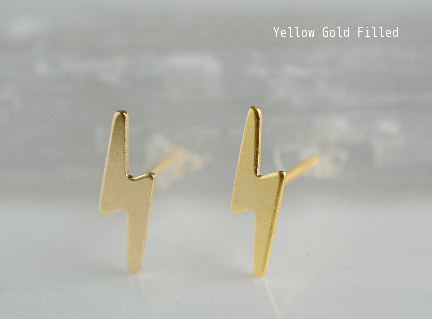 Lightning studs earrings