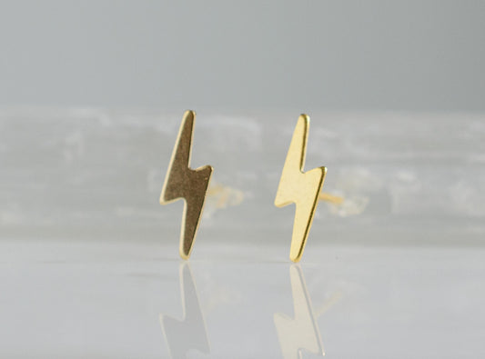 Lightning studs earrings